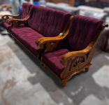 WOODEN SOFA 