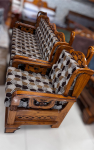 WOODEN SOFA 