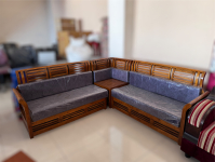 WOODEN SOFA 