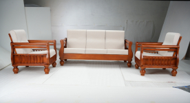 WOODEN SOFA 