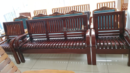 WOODEN SOFA 