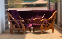 WOODEN SOFA 