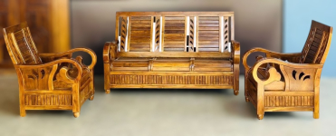 WOODEN SOFA 