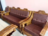 WOODEN SOFA 
